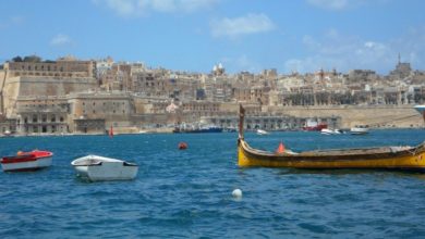 valetta in malta sea