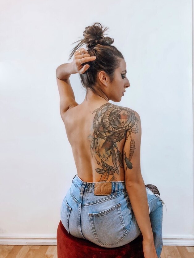 dreamcatcher shoulder tattoo spiritual designs list.j