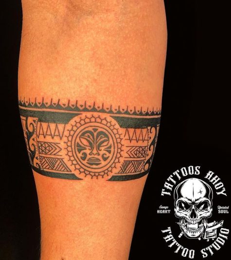 maori armband indigenous tattoo design