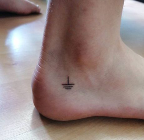 staying grounded spiritual balance tattoo