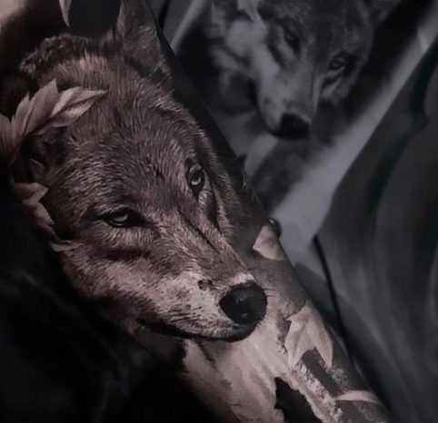 wolf tattoo spiritual ideas and designs
