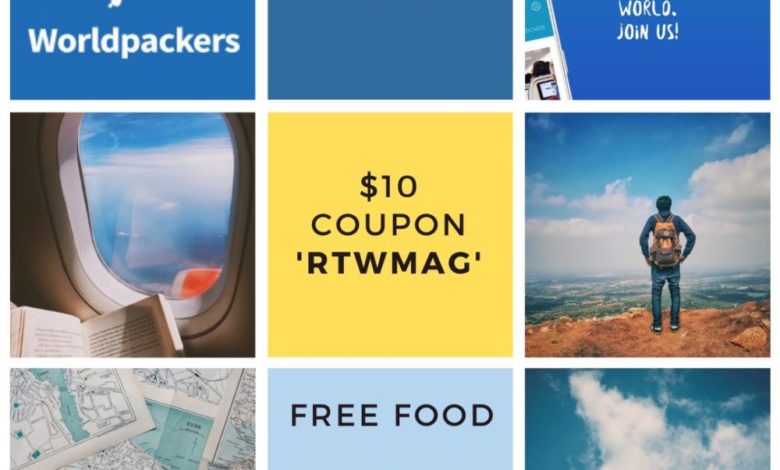 worldpackers $10 coupon discount code online 2022 work exchange volunteer abroad