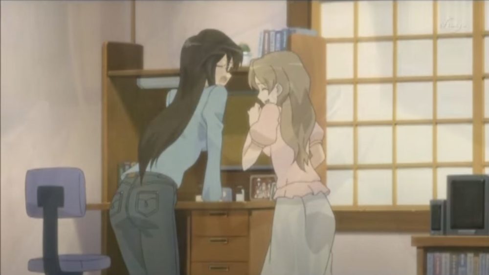 whispered words lesbian anime series