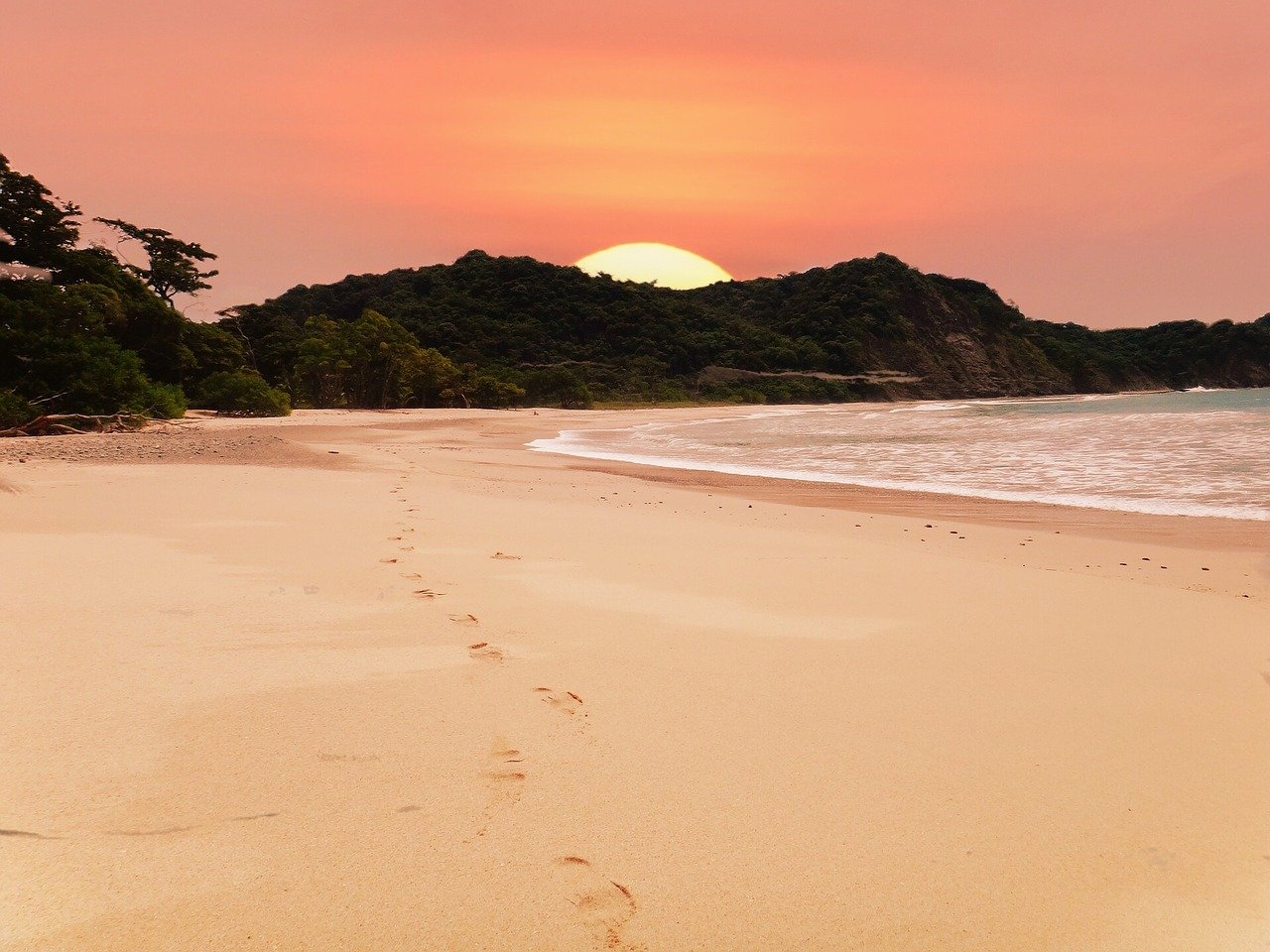Costa Rica Beach Sunset