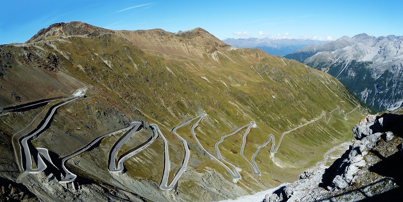 Stelvio Yoke Pass Italian Road Trip