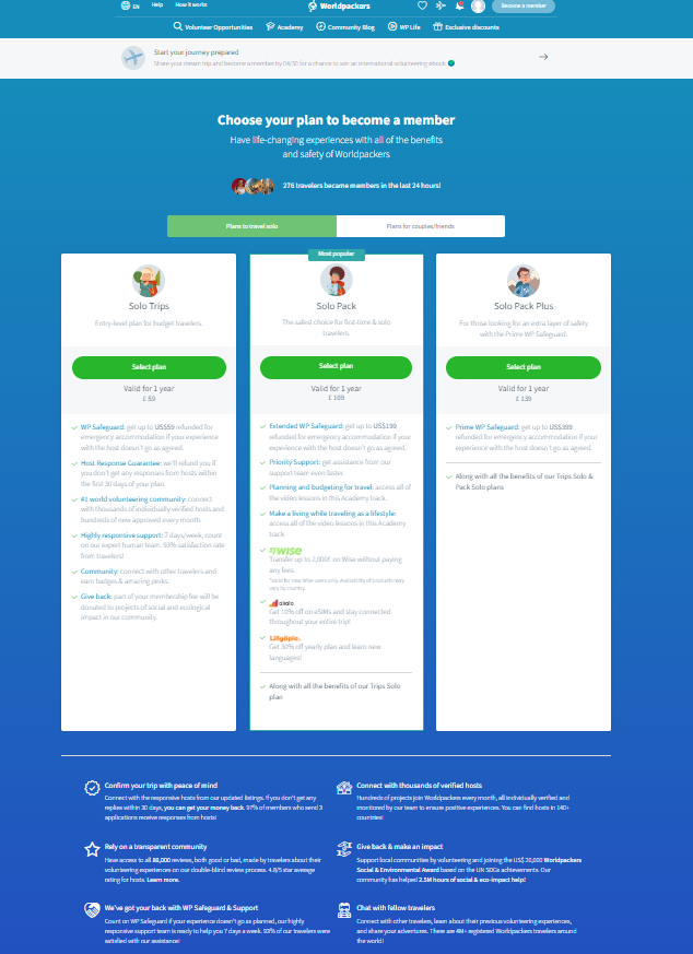 Worldpackers-promo-code-2026 membership discount